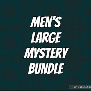 Men’s Size Large Mystery Box Bundle 5-7 Pieces